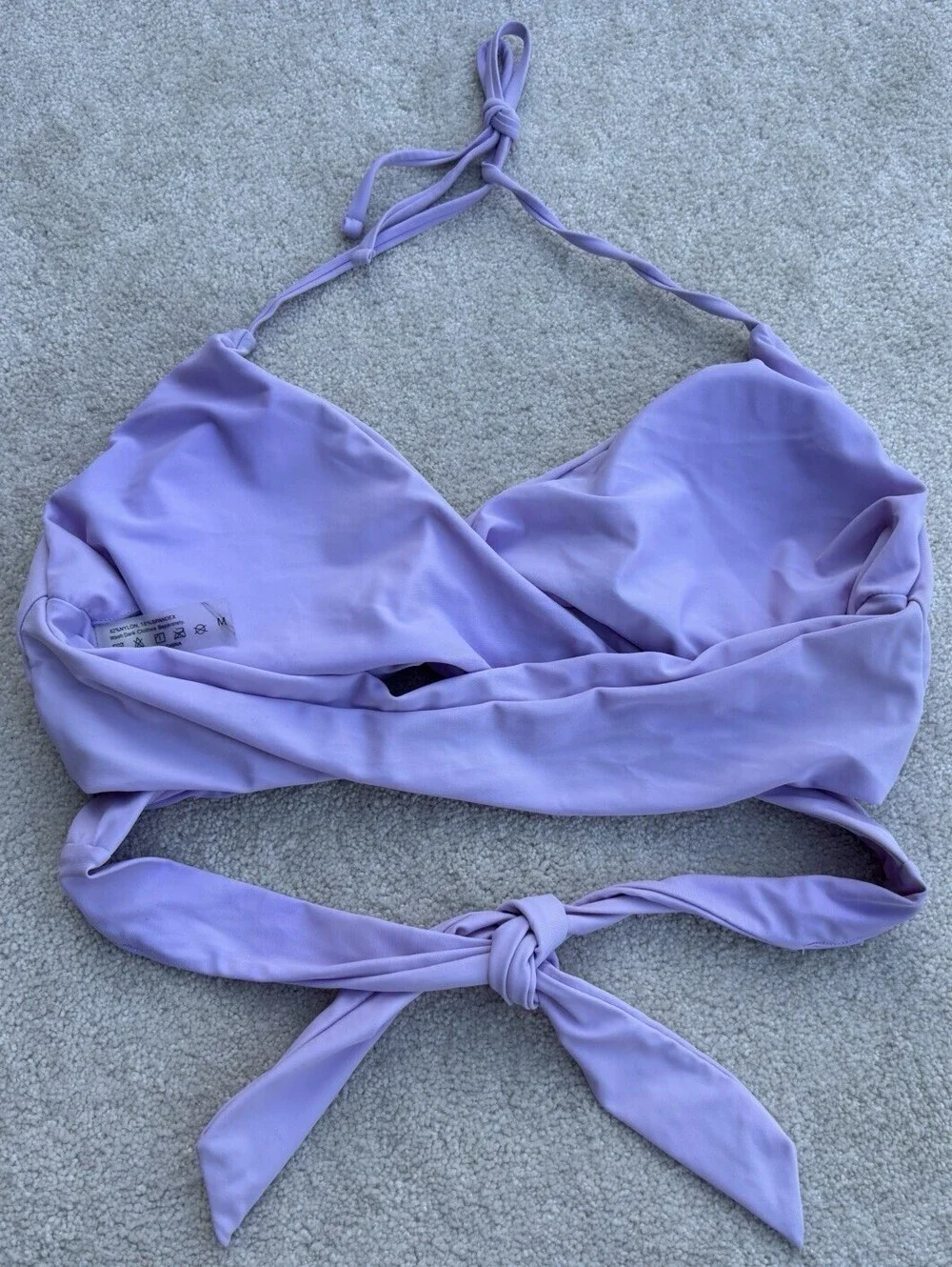 Lavender Women’s Medium Bikini Wrap Top